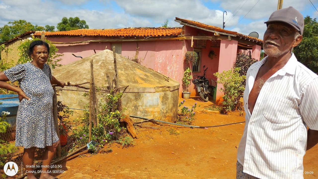 Visita no sítio de Seu Zé de Major e Dona Penha, no coração do sertão.🌵 ...