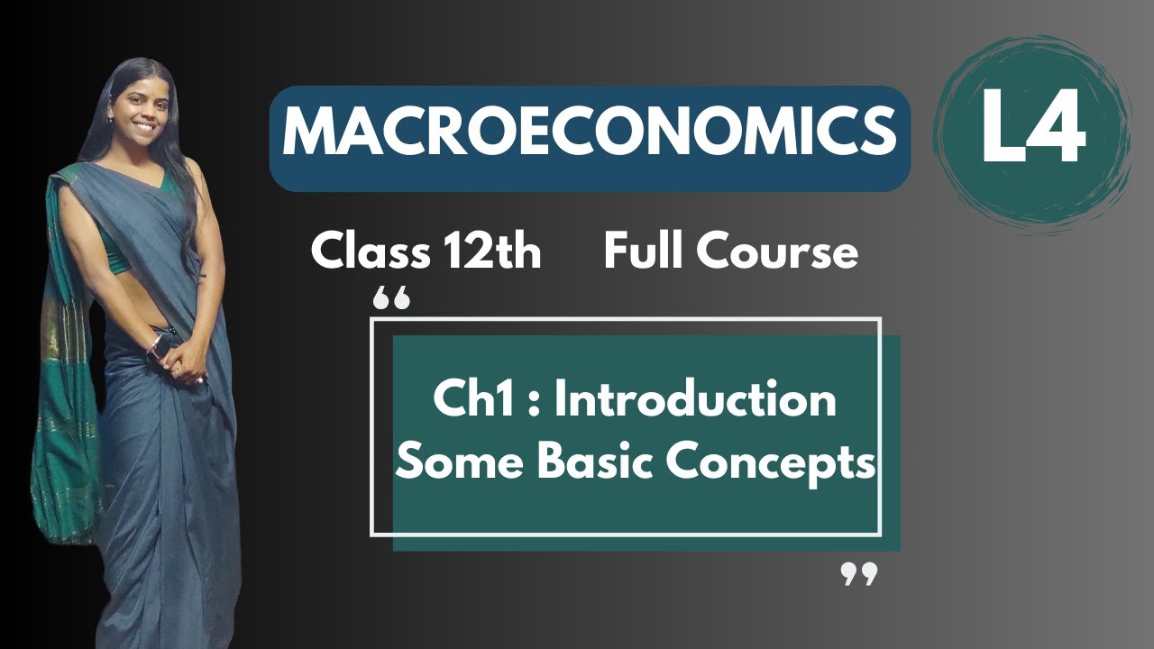 Macroeconomics 12th | L4 Stock & Flow Variables | Difference between ...