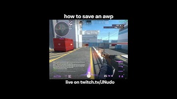 Slick way to save an awp #csgo #cs2 # #counterstrike #counterstrikeglobaloffensive #gaming #twitch