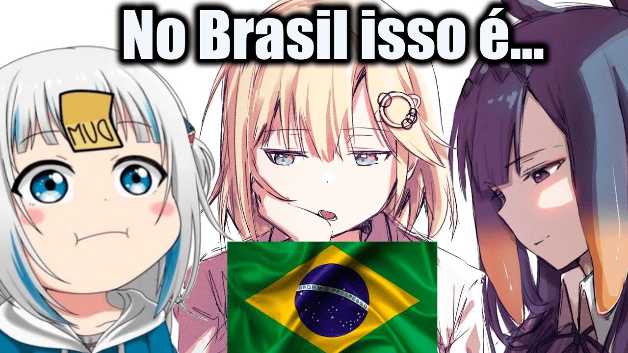 Gura, Ina e Amelia discutem sobre o Brasil um ponto importante(NÃO GURAA!) | Hololive sub BR