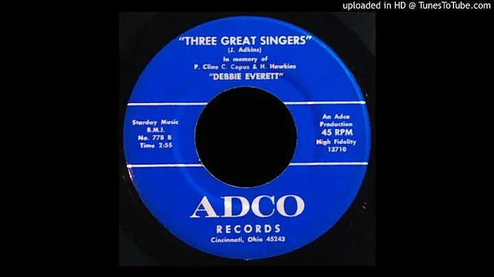Debbie Everett - Three Great Singers - Adco (OH Hi...