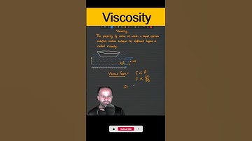 Viscosity Class 11 Physics | Viscous Force #fluiddynamics #jeephysics #neet