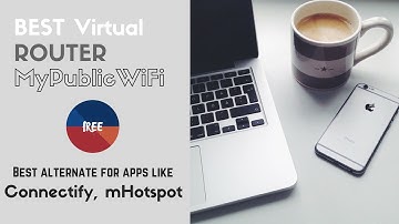 How to start WiFi Hotspot via MyPublicWiFi | Connectify, mHotspot Alternative (Virtual Router FREE)
