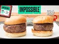 Impossible meat review  a homecooks perspective  taste test vs real beef