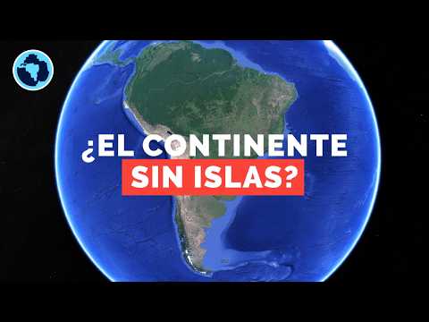 Why are there hardly any islands in South America?
