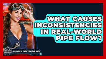 What Causes Inconsistencies In Real-world Pipe Flow? - Mechanical Engineering Explained