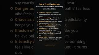 The Dark Psychology of Attraction (Dark Triad Explained) Net Worth
