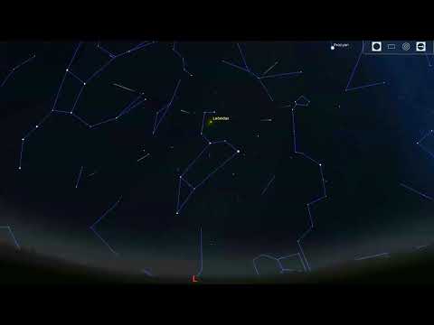 1833 Leonid Meteor Storm Simulation