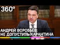 Андрей Воробьёв: наша задача не допустить закрытия на карантин