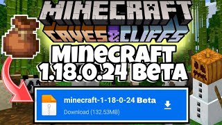 MCPE 1.18  DOWNLOAD | MINECRAFT GOOGLE DRIVE LINK DOWNLOAD