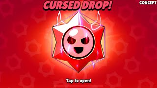 😈 CURSED STARR DROP IS HERE!!👹🎁|Brawl Stars FREE GIFTS🍀|Concept
