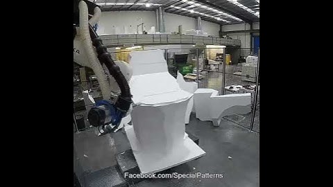 Robot arm milling -Special Patterns(Australia)#sprutcamrobot #milling #robotarm #simulation #cadcam