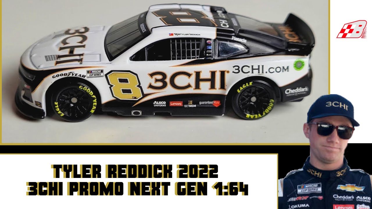NASCAR DIE-CAST REVIEW** Tyler Reddick 2022 3CHI 1:64 - YouTube