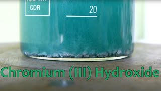 Chromium (III) Hydroxide Hydrate Synthesis