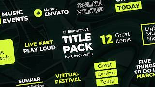 Title Pack v2 (After Effects Template)