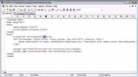 jQuery Tutorial   47   Hide Show a DIV