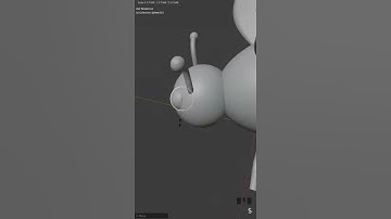 Bee - Modeling, Texturing, Rendering | CG #Shorts