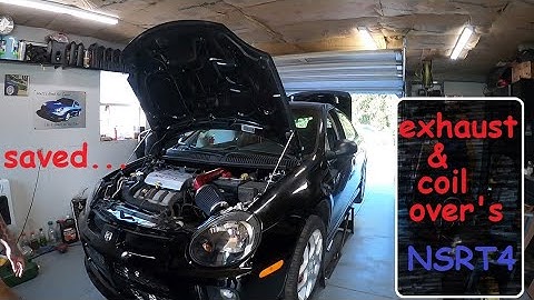 saved srt4 has a new owner, exhaust and coil overs