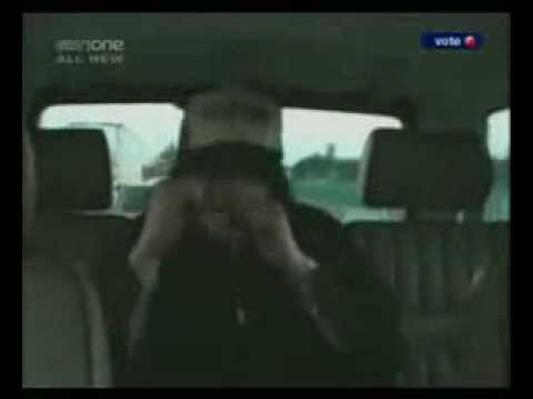 Michael Jackson dancing in the car