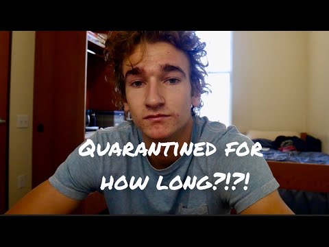 Life of a Quarantined College Student || College Vlog