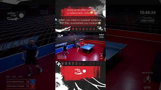 Outsmarted • Обхитрив #tabletennis #setkacup #shorts #jokes