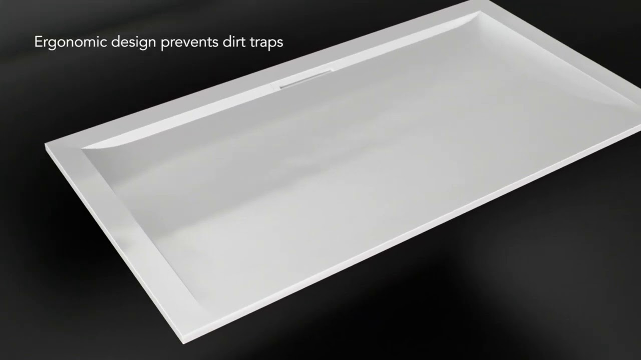 Mira Flight Level Shower Trays YouTube