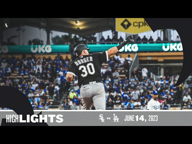 Jake Burger and Luis Robert Jr. Power the Chicago White Sox Over Dodgers