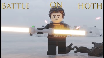 Lego Clone Wars Battle On Hoth |LEGO Animation|