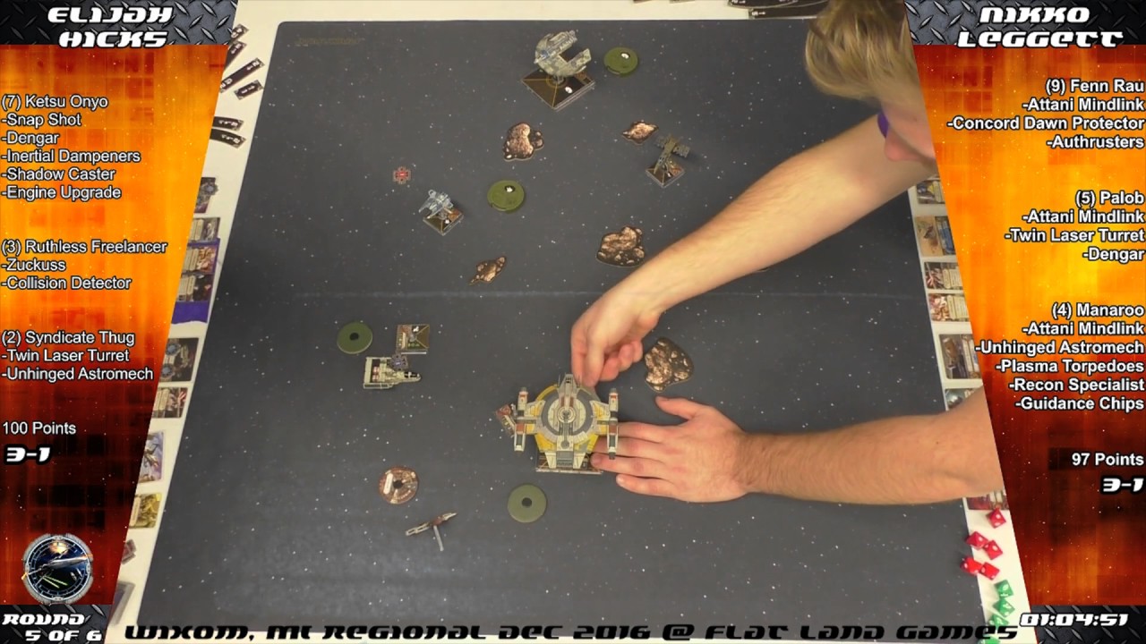 Star Wars X-Wing Wixom, MI Regionals [RD5] - Ketsu/Freelancer/Syndicate ...