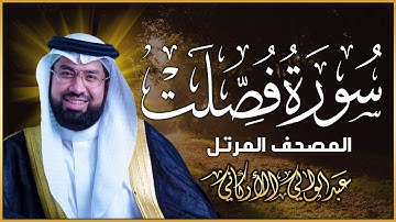 سورة فصلت  ( كاملة ) للقارئ عبد الولي الاركاني | ABDULWALI ALARKANI Surat Fussilat