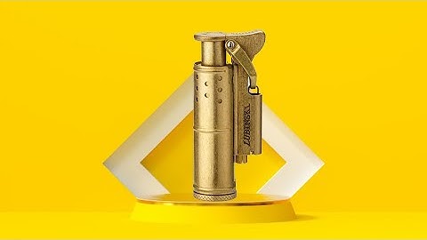 Bật lửa cối đồng đúc nguyên chất Lubinski Sk23 - AMBE.VN