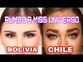 Bolivia y Chile miden fuerzas antes de Miss Universo