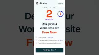 Design Your WordPress Site for Free | aBlocks Works with All Kodezen Products