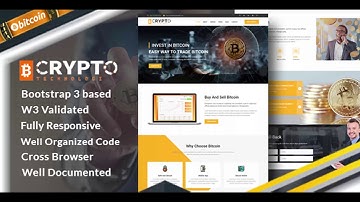 Crypto - Bitcoin Crypto Currency Joomla Template | Themeforest Website Templates and Themes