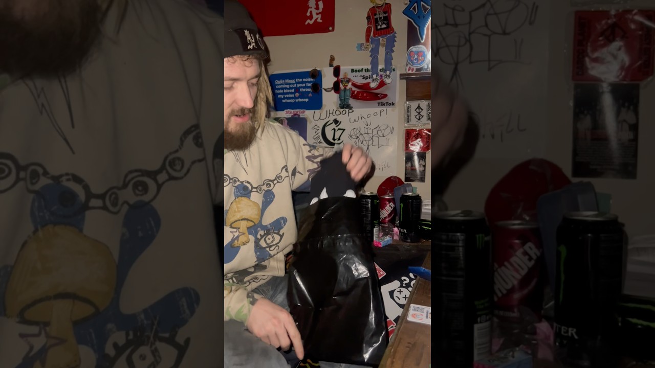 Gutterwater element shirt drop unpackaged!