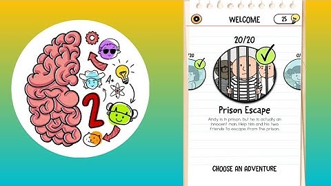 Brain Test 2 Tricky Stories Prison Escape 1-20 walkthrough