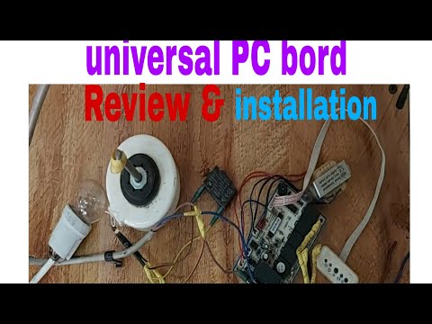 #GKTech #universalPC #bord How to install universal PC bord  And Review ||GK Tech||