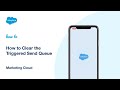 Comment puisje effacer la file dattente denvoi dclenche  marketing de force de vente