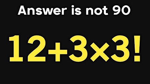 12+3×3! = ❓ / Only 5% can solve this math question / Simplify algebraic expression