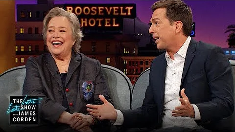 Ed Helms & Kathy Bates Have Different Spirit Anima...