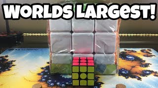 Worlds Largest M Produced Rubiks Cube Unboxing 18 Cm