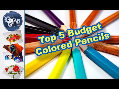 My Top 5 Budget Colored Pencils  The Best Top 5 Budget Colored