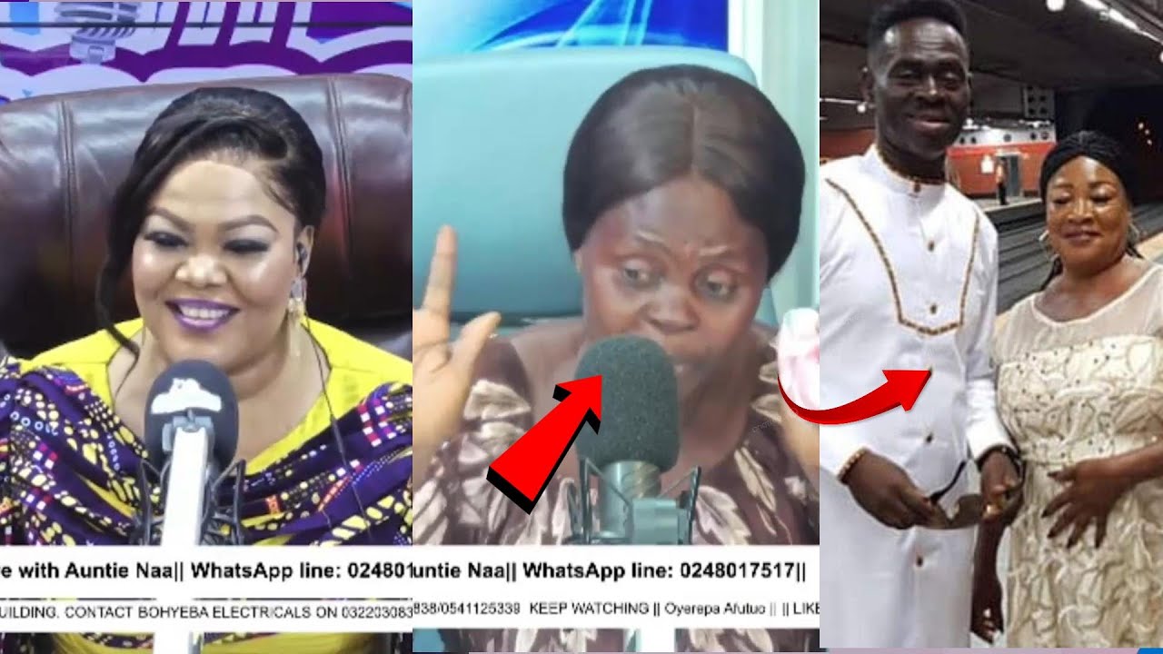 Kaishh Yaw Sarpong's wife and Tiwa crashed on Auntie's show for Tiwa snatching her husband 21-6-2024