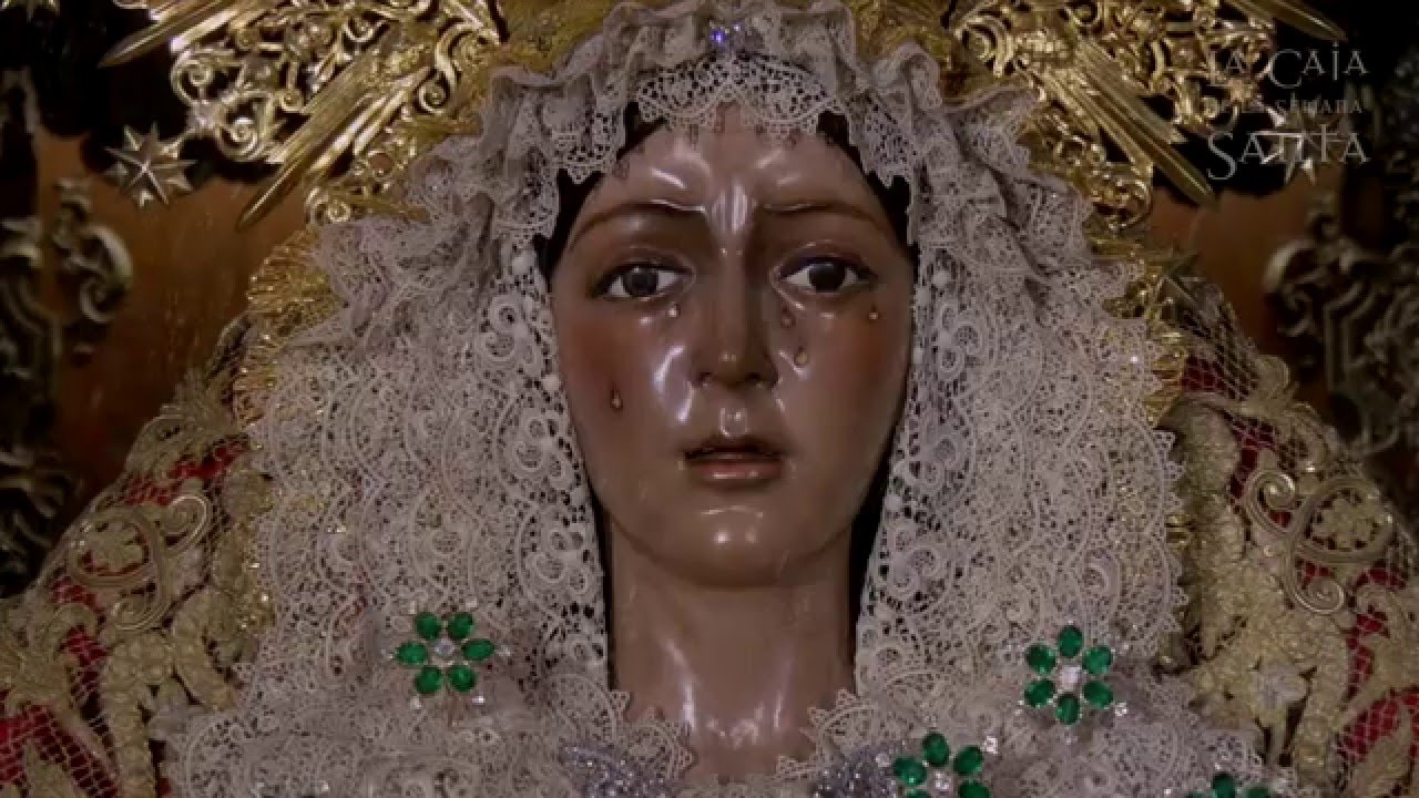 La Esperanza Macarena en La Caja de la Semana Santa