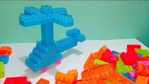 Satisfying DIY Helicopter | ASMR Building Blocks #buildingblocks | MUSCAN TOYS