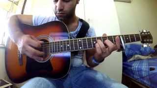 Video thumbnail of "6 DI MATTINA - Briga - COVER CHITARRA BY MATTY PAVY base musicale"