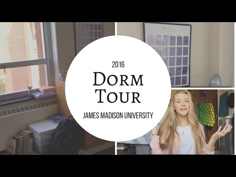 ROOM TOUR : JMU DORM