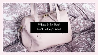 Fossil Fiona Satchel - What's in my Bag and Switching to Kate