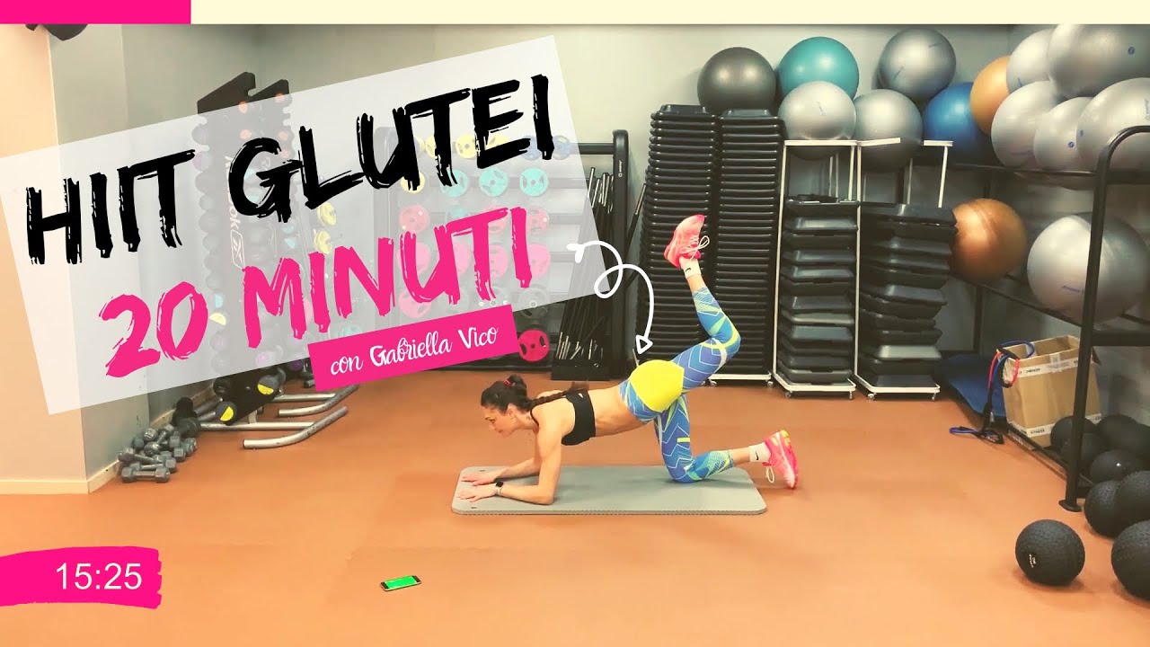 Allenamento gambe e glutei HIIT 20 minuti - Allenamento a casa