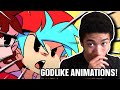These Friday Night Funkin Animations are INSANE! (Reaction)